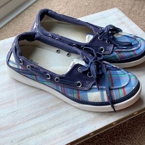 LL Bean plaid sneakers